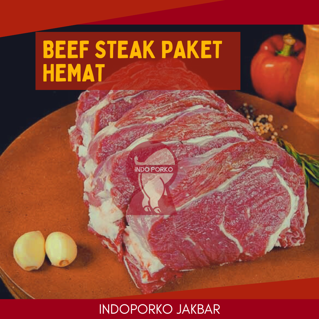 

Steak Beef Daging Sapi Import Paket Hemat Enak Murah 100 GR