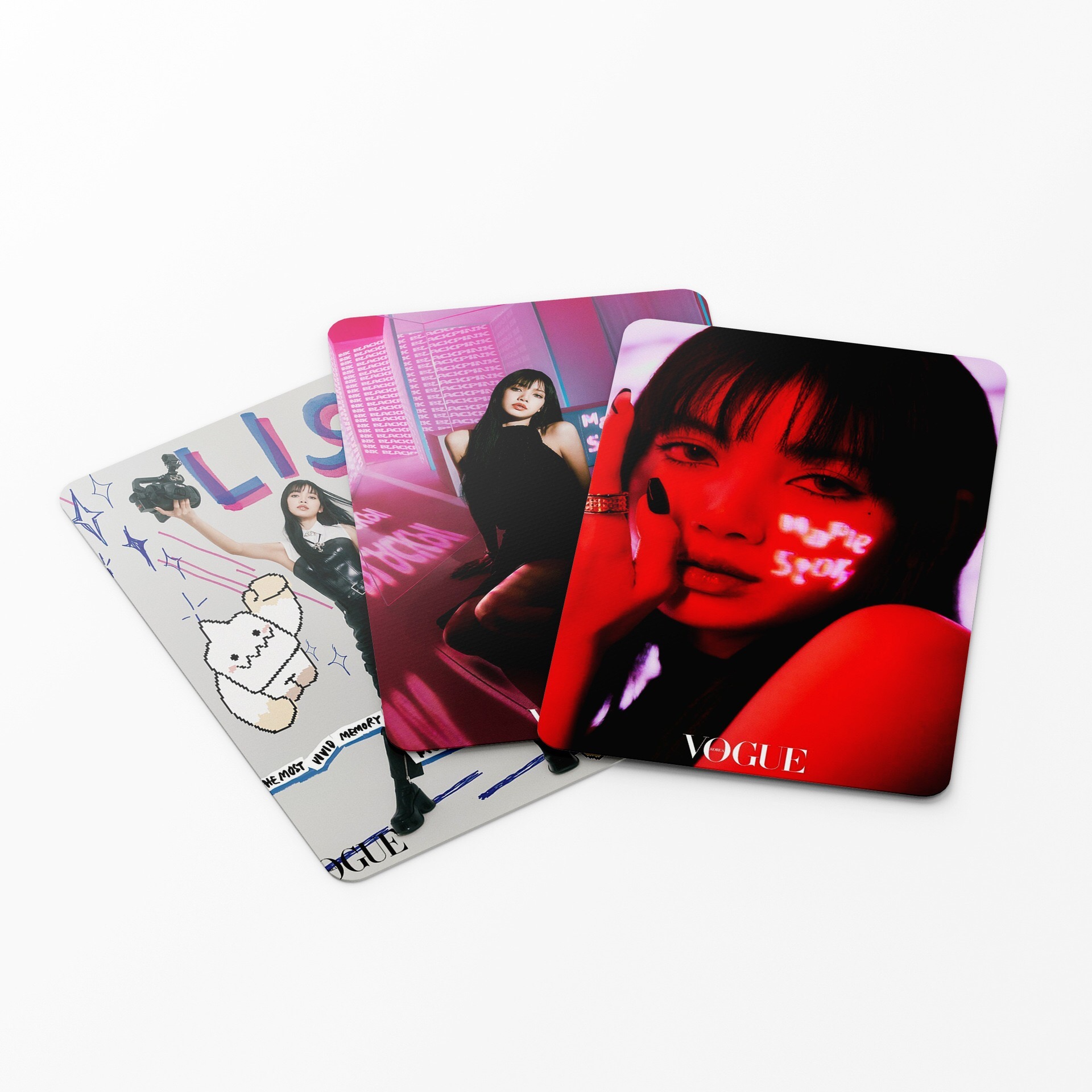 [kstuffind] LISA VOGUE PHOTOCARD LOMO CARD PHOTO KARTU FOTO PC MURAH 54PCS PCS 54