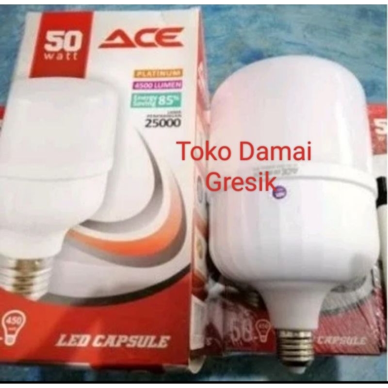 Lampu ACE Led Capsule 50w // Cool Daylight