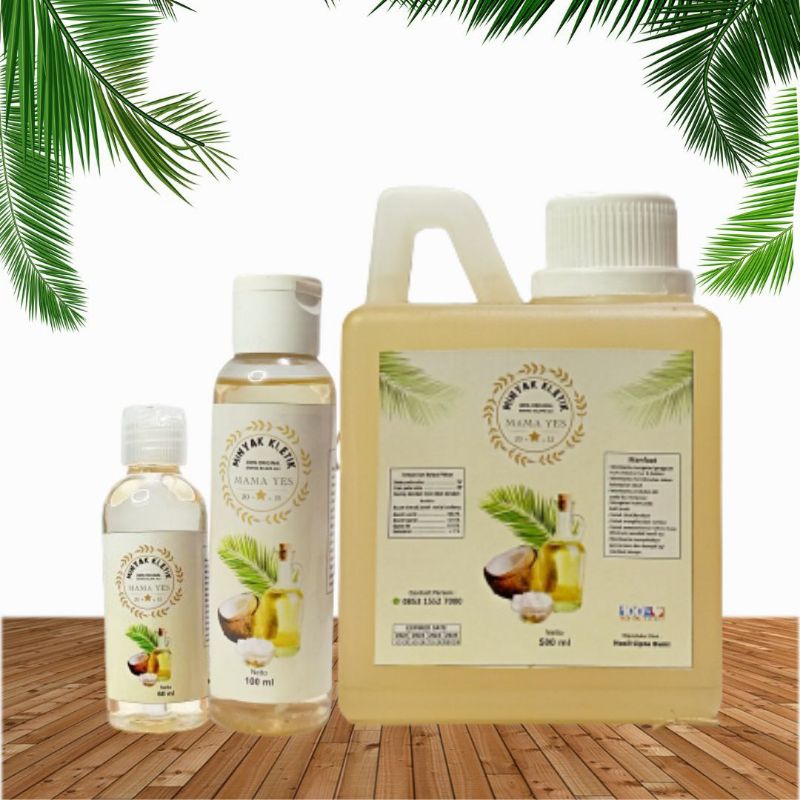 

Minyak Kelapa Asli Murni 100% Organik / Minyak Kletik Untuk Ruam Kulit, Gatal, Iritasi Pada bayi, Imun booster, Untuk Kesehatan Daya Tahan Tubuh, Minyak Keletik, Klentik, 60ml, 100ml, 500ml, Termurah, Minyak Kelapa Murah