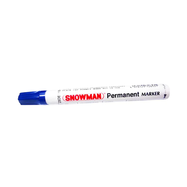 

Snowman Spidol Papan Tulis Permanent Biru G-12