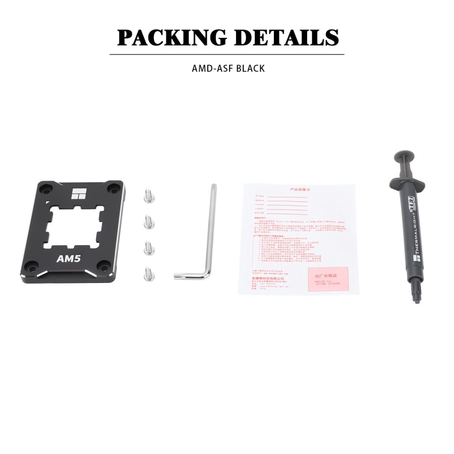 THERMALRIGHT ASF BLACK AM5 Secure Frame | AMD AM5 CPU Secure Frame