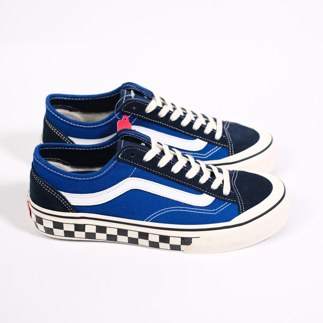 SALE DISKON! V4NS STYLE 36 DECON CHECKER TRUE BLUE 100% ORIGINAL BNIB