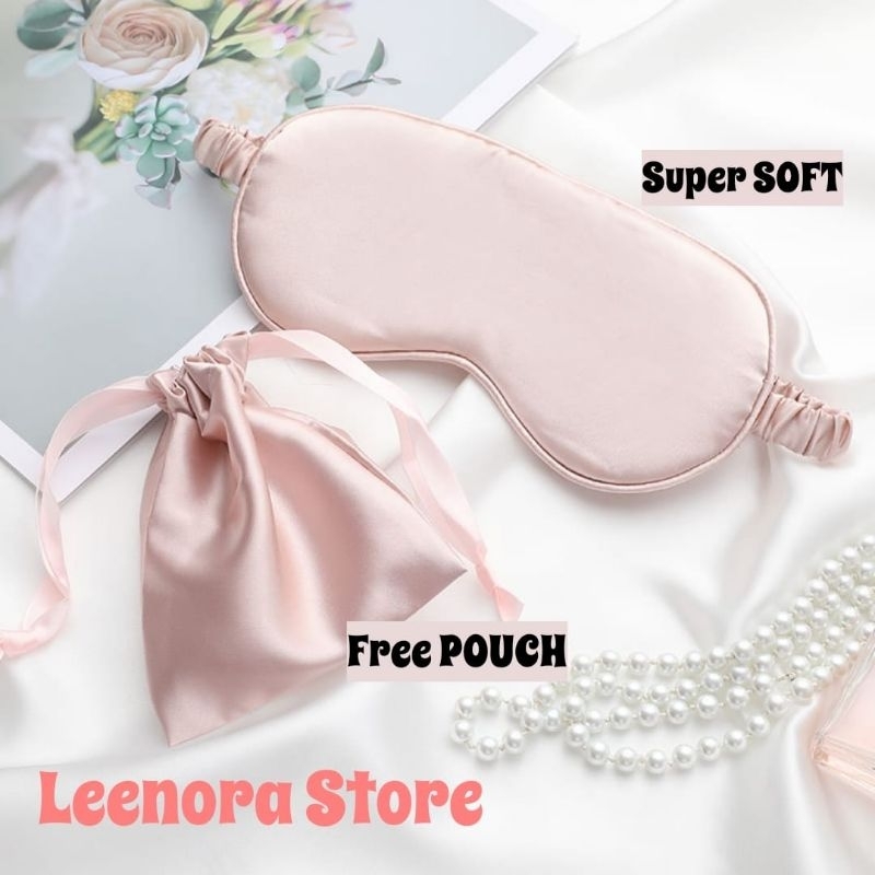 Penutup Mata KOREA Super SOFT + PREMIUM POUCH