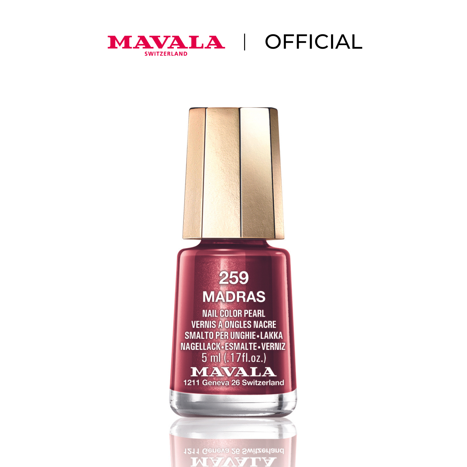 Mavala nail polish Madras No 59