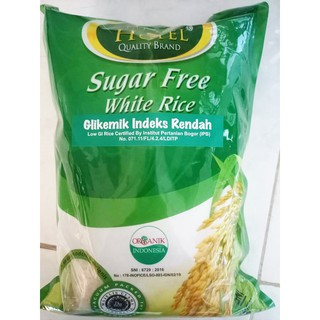 

Beras hotel sugar free white 2kg | Glikemik Indeks Rendah