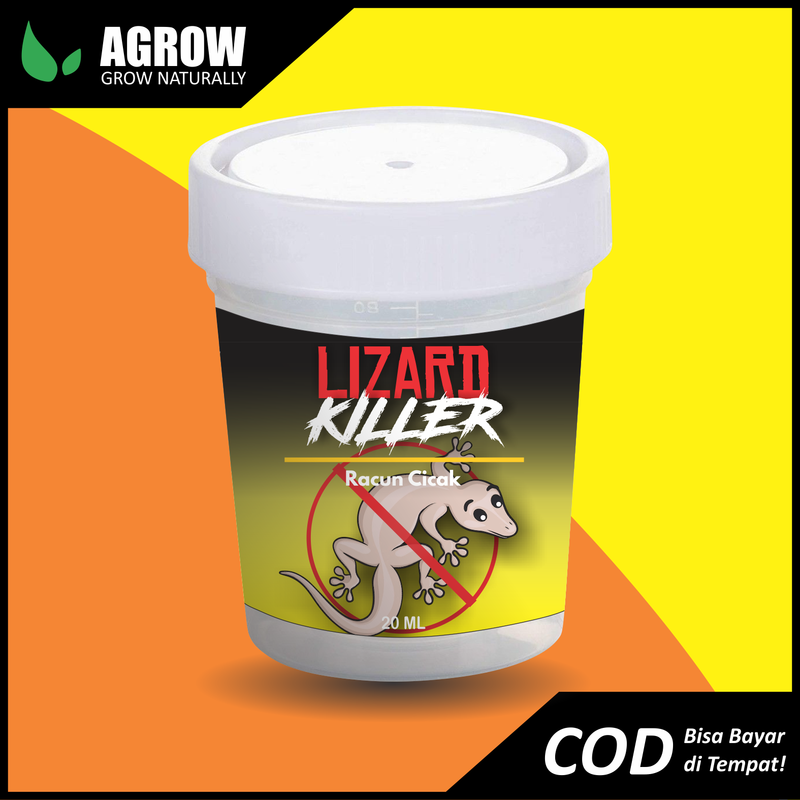 Racak Herbal Racun Cicak Herbal Lizard Killer Racak Ampuh Pembasmi Cicak 20 Gram Organik