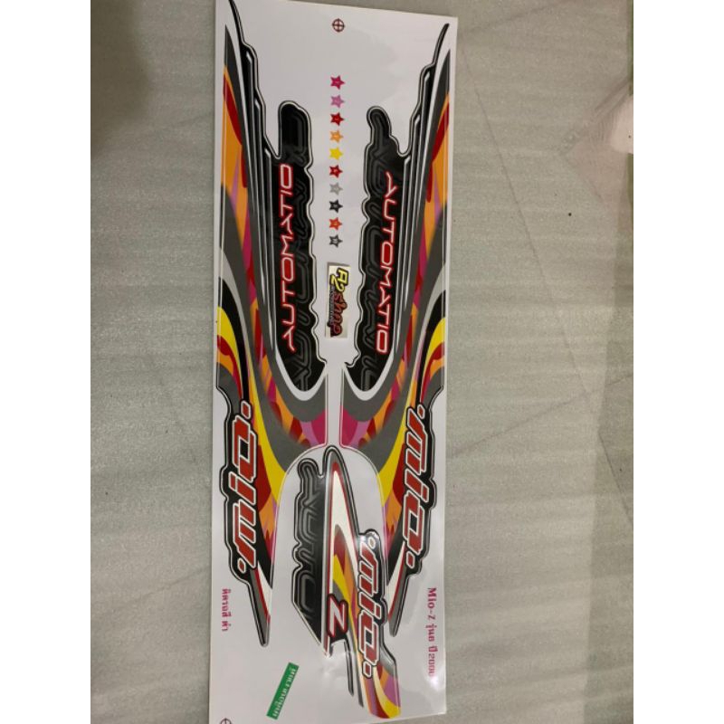 striping Mio sporty automatic ice cream hitam Kodak paper thailand