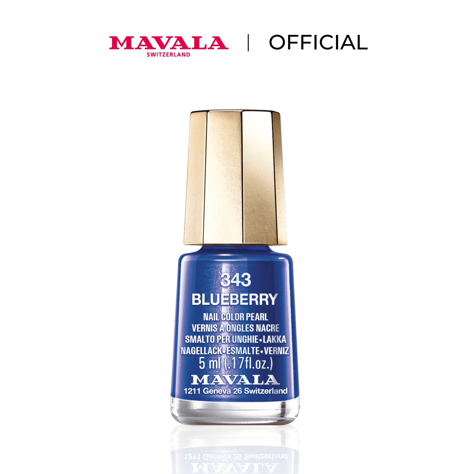 Mavala Nail Polish Blueberry