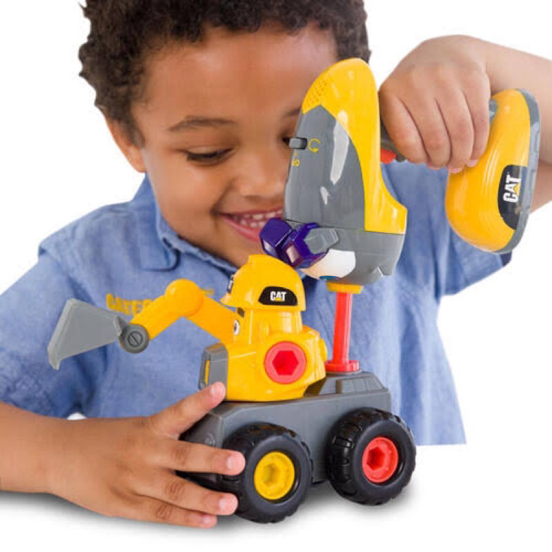 CAT CATERPILLAR JUNIOR CREW FIX IT FIX-IT FLEET EXCAVATOR