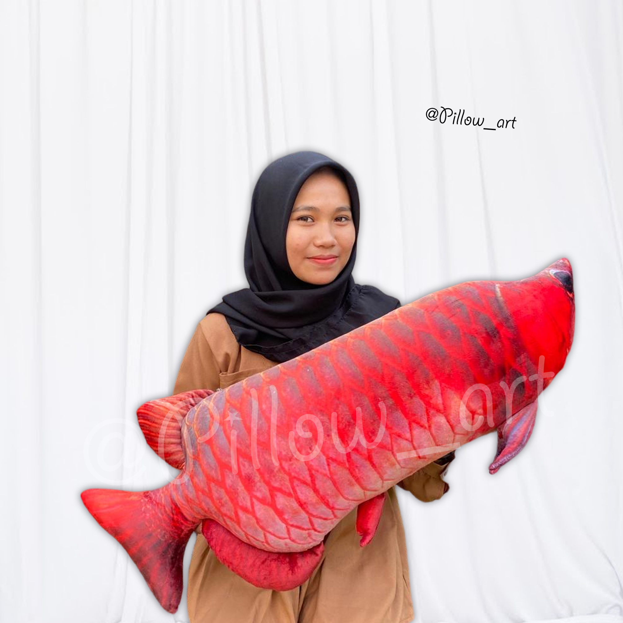 Pillowart - Bantal Boneka Ikan Arwana Size XL -  ART055