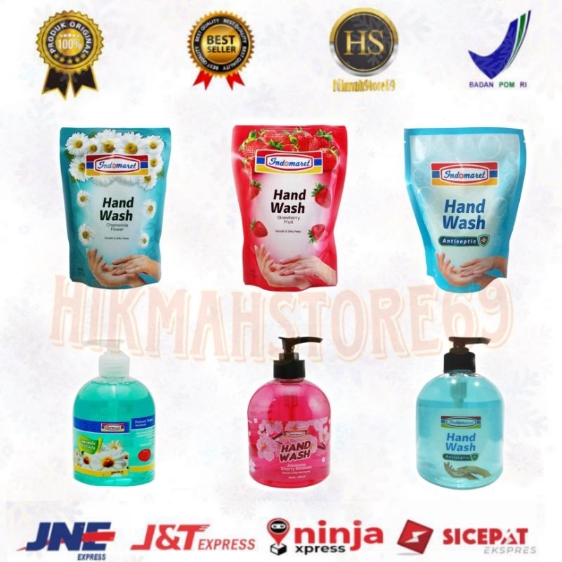 HAND WASH INDOMARET 375ml