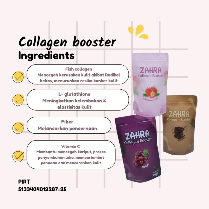 Gluta drink Collagen Booster//minuman pemutih Collagen//collagen boosten//collagen drink//gluta drin