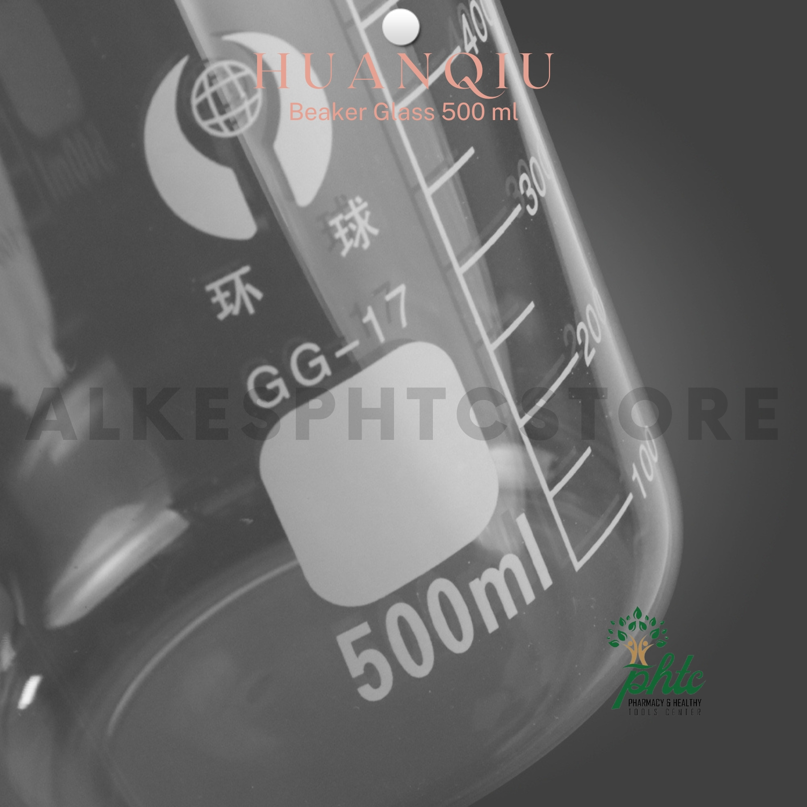 HQ Beaker Glass 500ml - Kaca