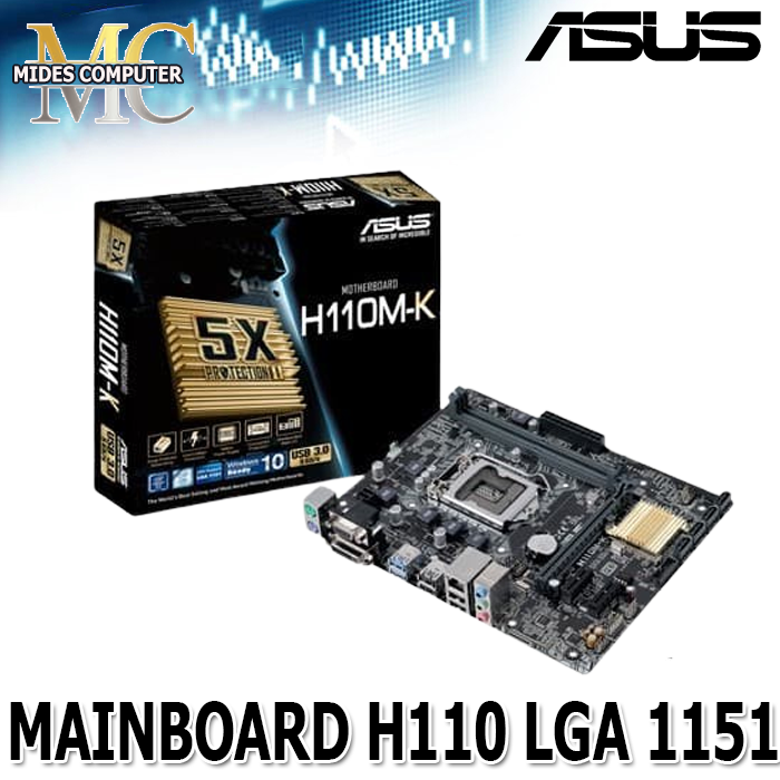 Mainboard Mobo H110 Soket LGA 1150 NEW