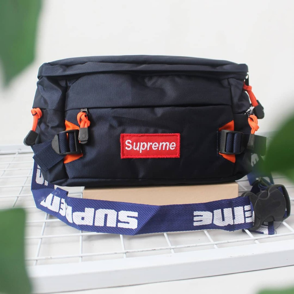 WAISTBAG PRIA MURAH TAS PINGGANG COWOK SUPREME SLINGBAG SELEMPANG LAKI LAKI TERBARU TRENDY