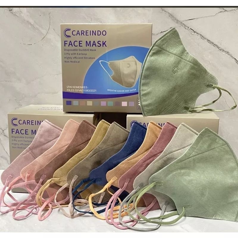 Masker dukbil mix warna isi 50 pcs