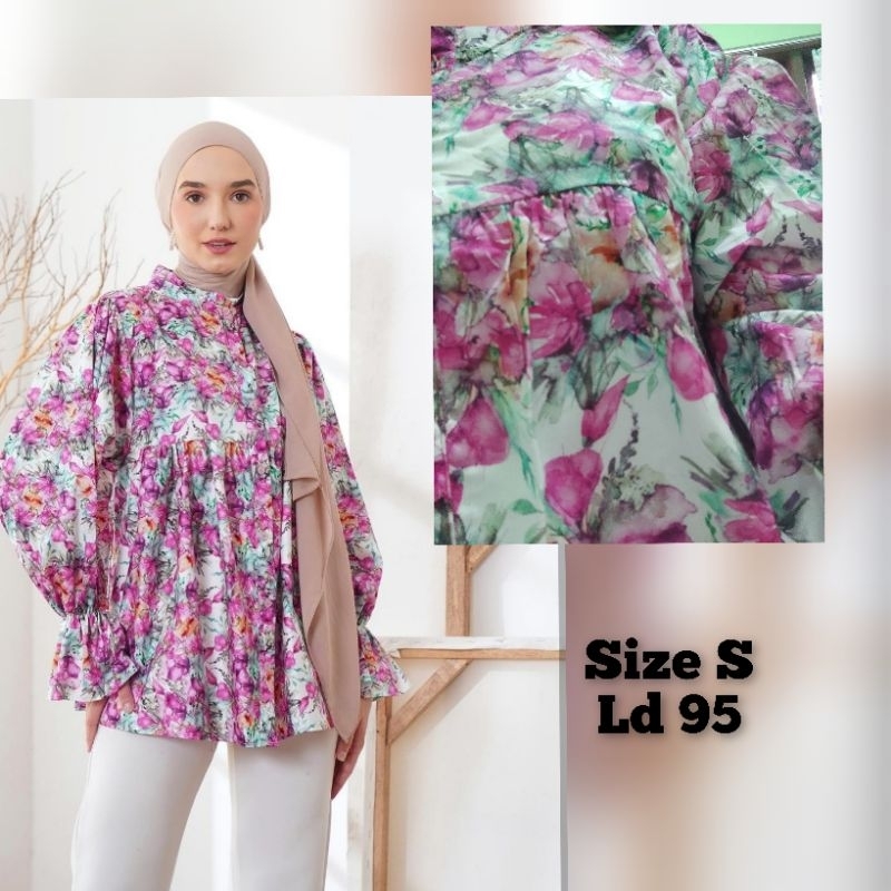 Floral Blouse| Kinara Abstrak by KinaraScarves