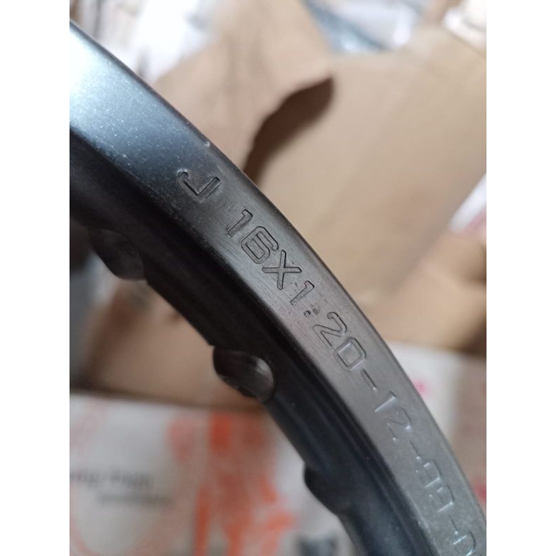 Velg Pelk Pelek Pelah TK Japan Ring 16-120 WM hole 36