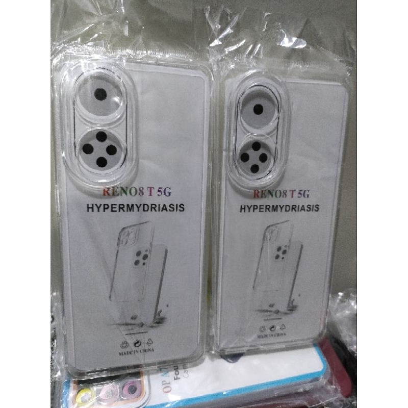 Softcase Reno 8T 5G Reno 8 T 5G Silikon Casing Case Bening Transparan Pelindung Pro Camera