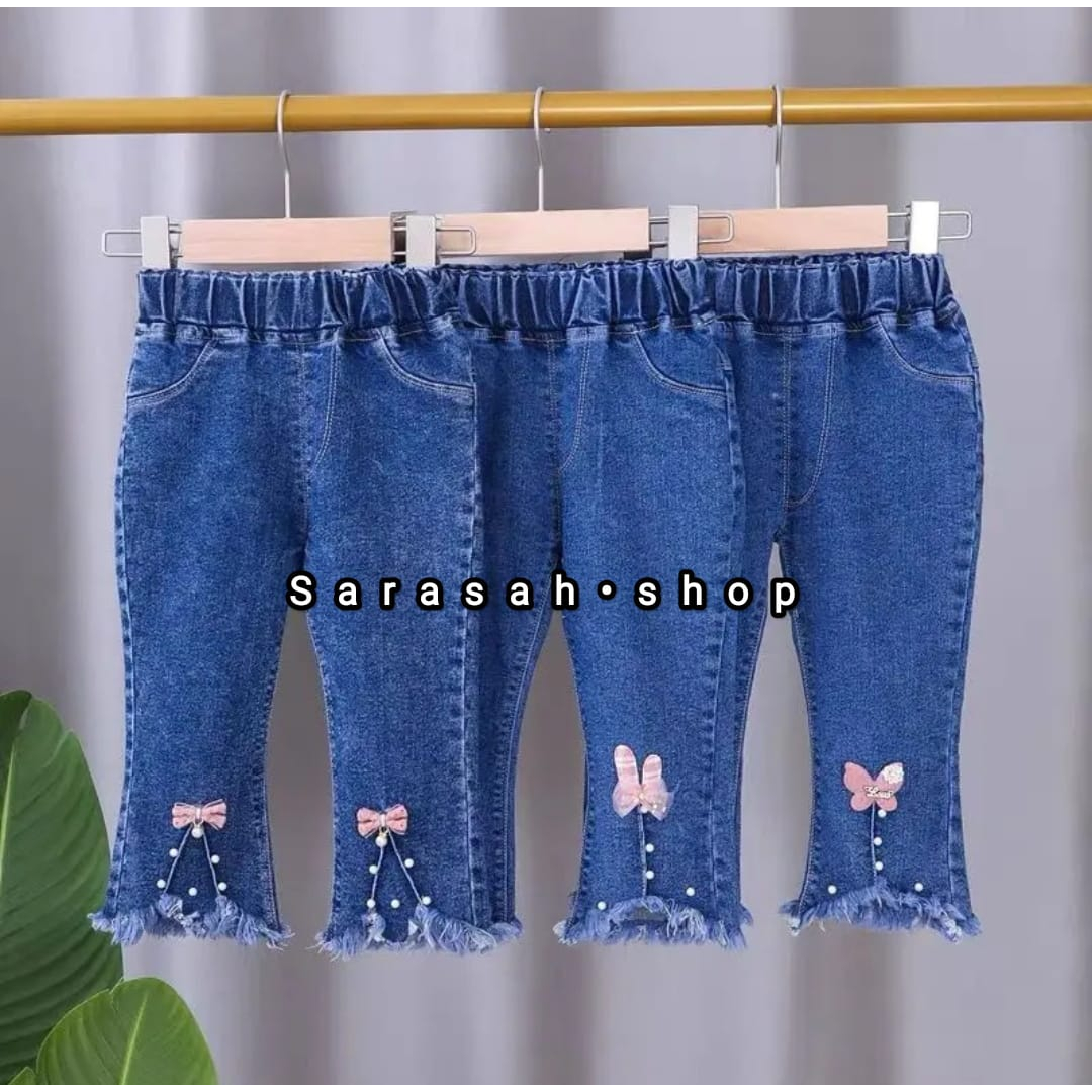 Celana Jeans Anak Perempuan Import / Celana Panjang Anak Perempuan Import 100% IMPORT Usia 18 bulan - 9 Thn