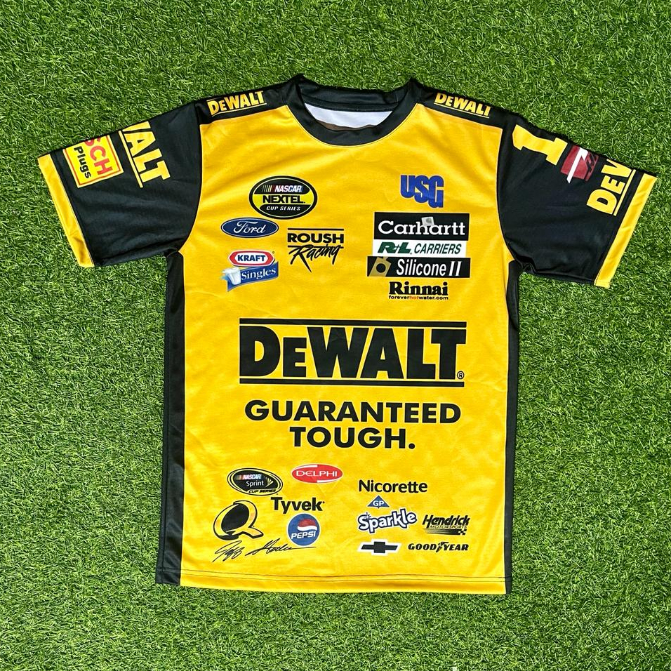 kaos jersey custom racing tangan pendek full printing sublim