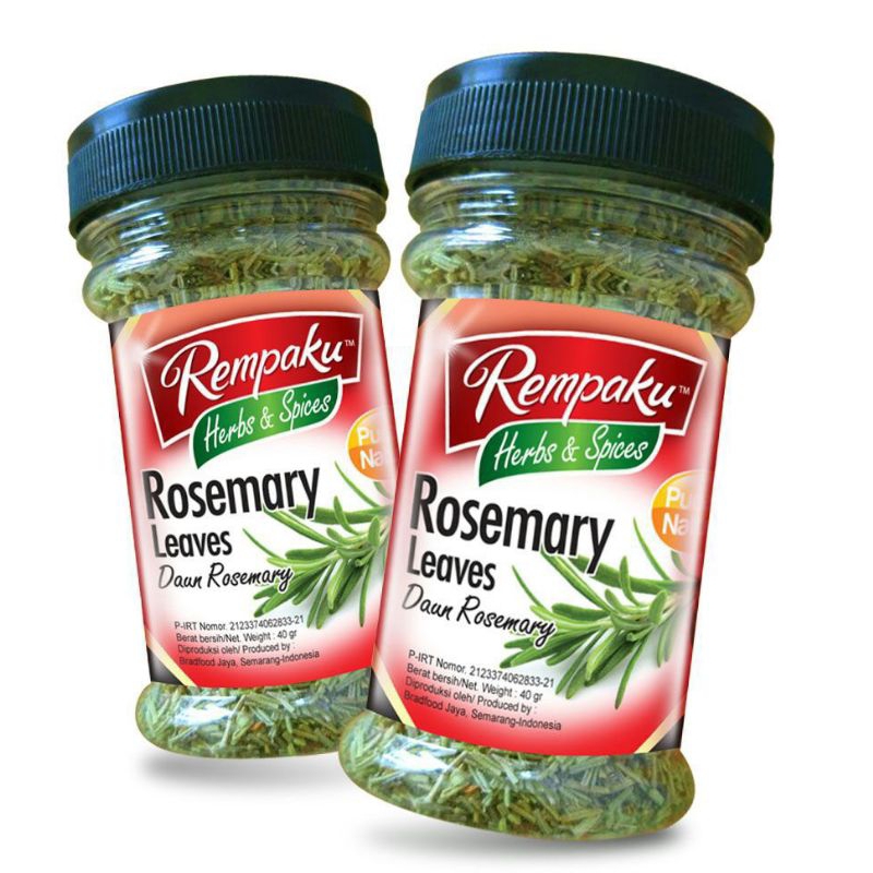 

Rempaku Rosemary Leaves 40gr