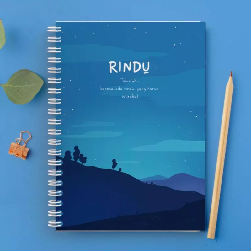 

NOTEBOOK NOTES BOOK JURNAL A6 BUKU CATATAN BUKU TULIS SPIRAL