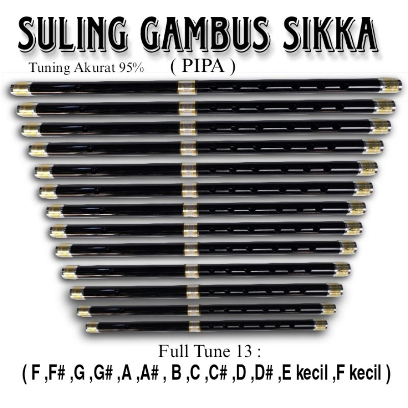 Suling Sikka suling gambus suling hajir marawis suling arab