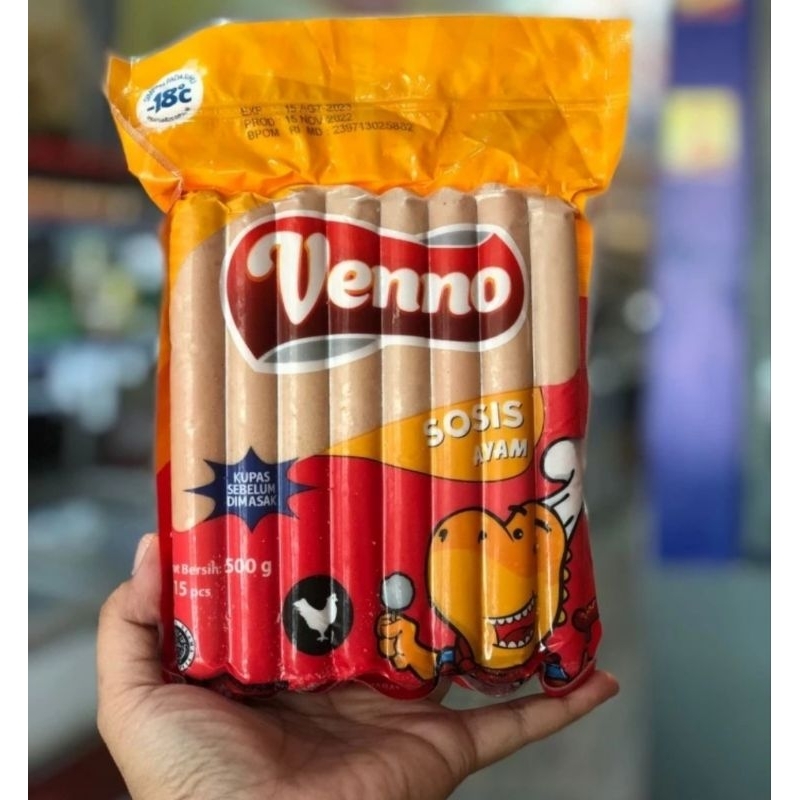 

sosis venno ayam dan sapi 500gr dan 1kg