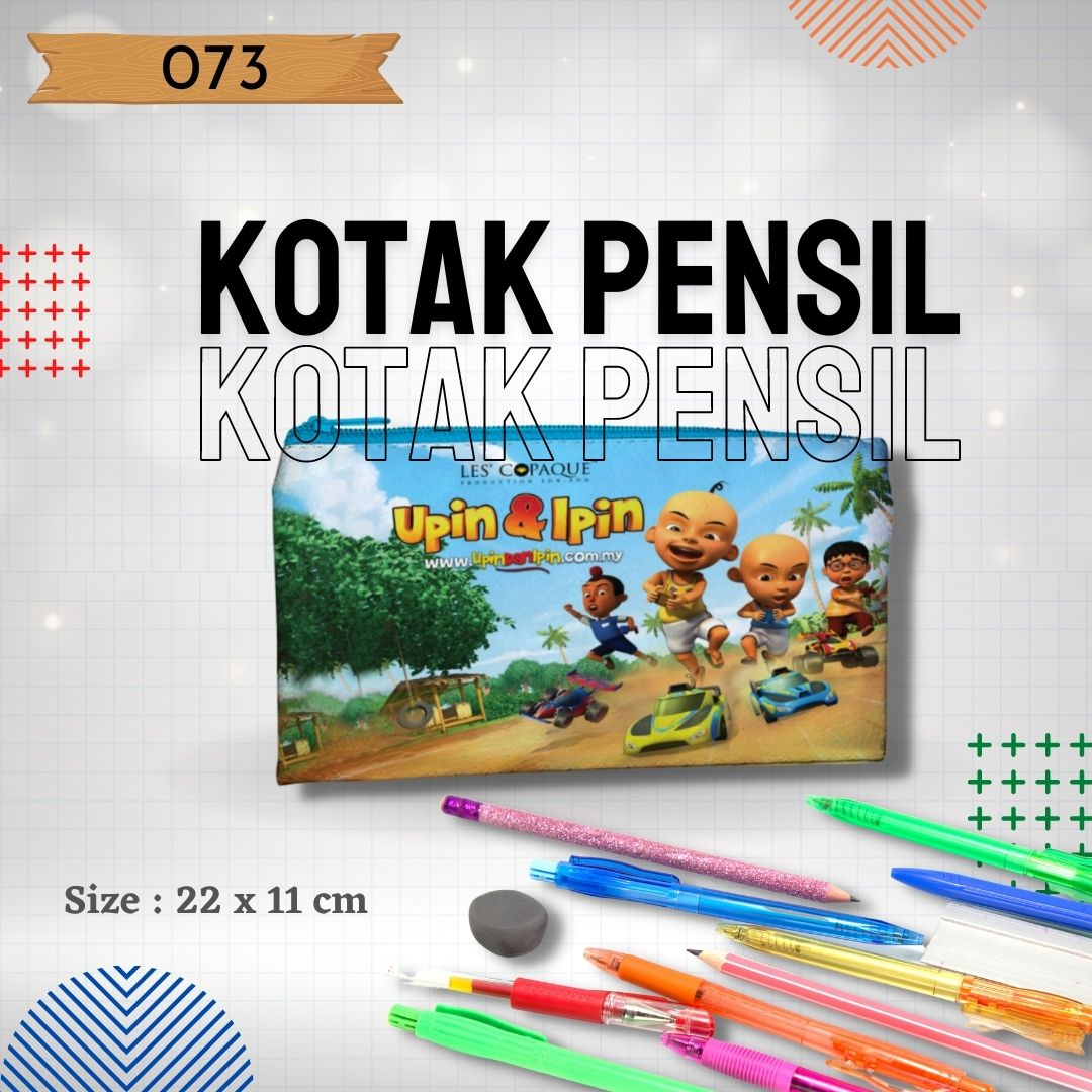 

Tempat Pensil, Kotak Pensil 073 gambar UPIN IPIN Serbaguna Murah Dan Kualitas Terjamin.