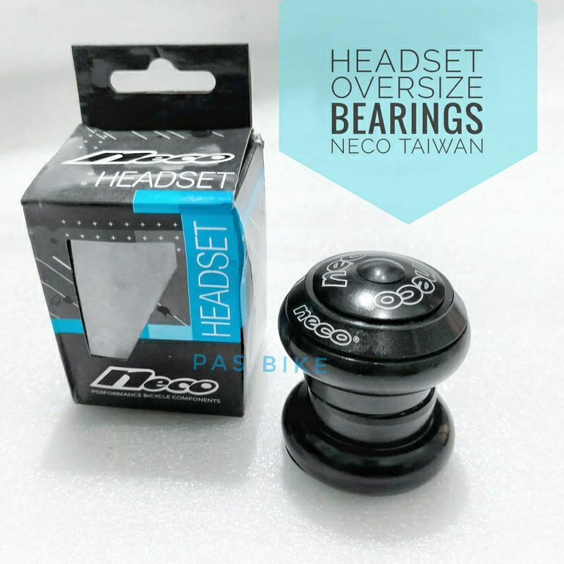 Headset BMX MTB Oversize Bearing Alloy Head Set OS Original Neco Taiwan