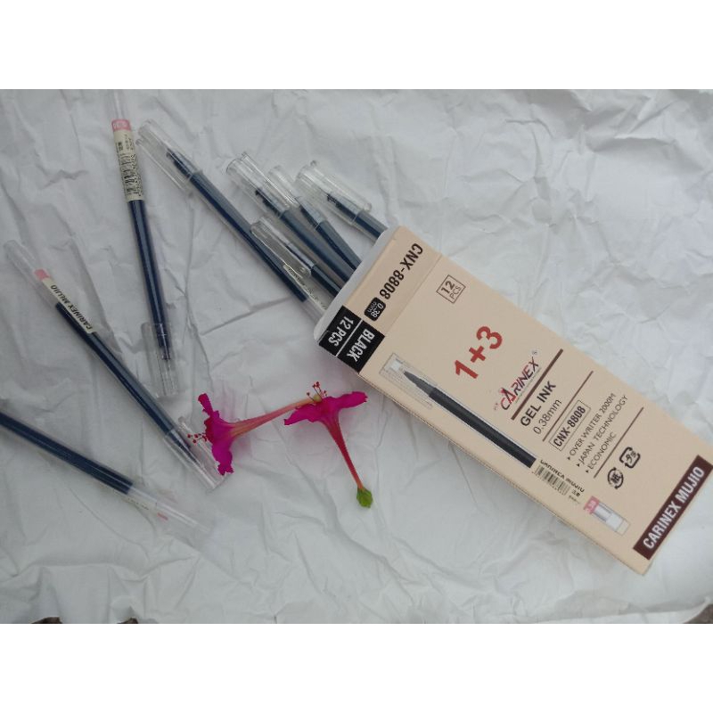 

Pulpen Gel carinex Mujio