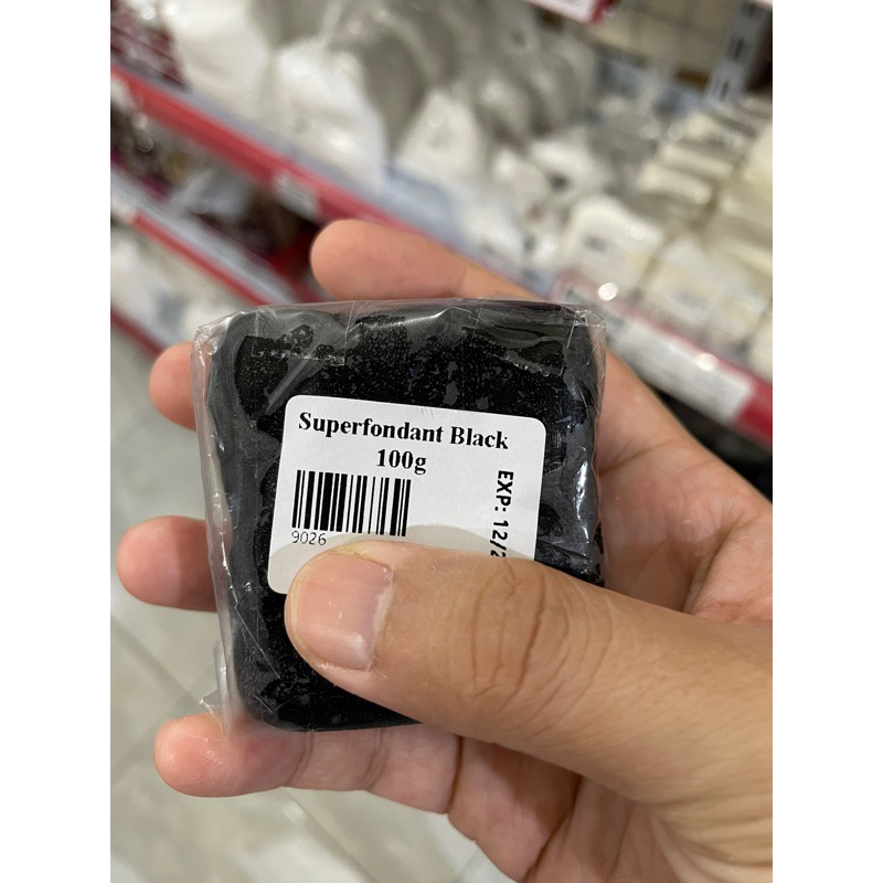 

Superfondant Black 100g Icing Fondant