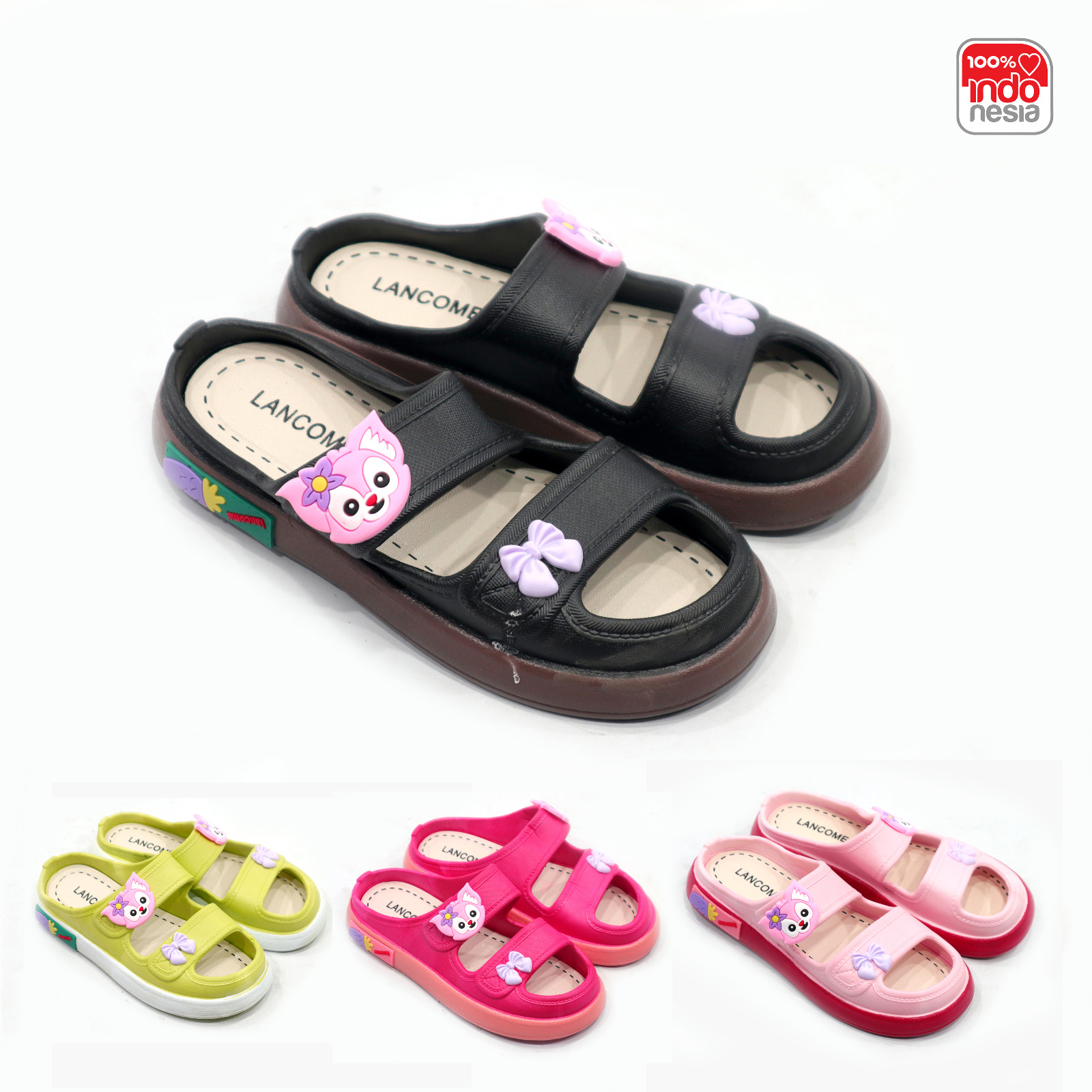 SANDAL ANAK CLOG FOX 30-35 RANDOM - SANDAL ANAK PEREMPUAN