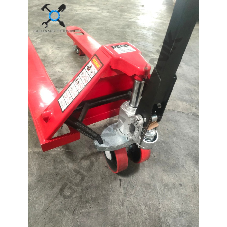 Hand Pallet Palet 2.5 3 Ton KISUBA / Alat Angkut Barang Manual Hidrolik 2,5T 3T Hand Lift Truck 2500Kg 3000kg KISUBA
