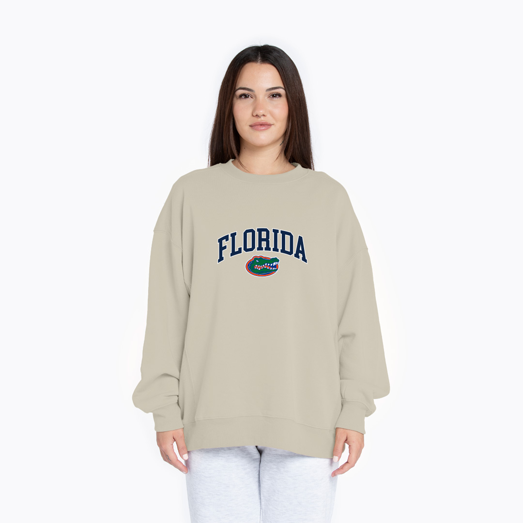 FLORIDA SWEATER SWITER CREWNECK OVERSIZE PRIA WANITA Size M-XXL