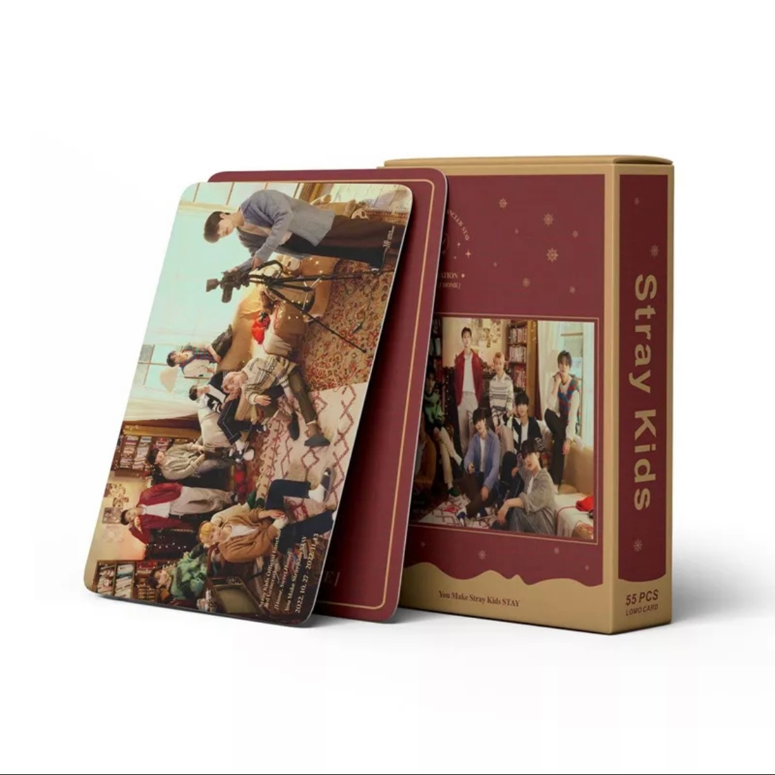[kstuffind] STRAYKIDS FANCLUB  HOME SWEET HOME PHOTOCARD LOMO CARD PHOTO KARTU FOTO PC SKZ STAY MURAH 54PCS PCS 54