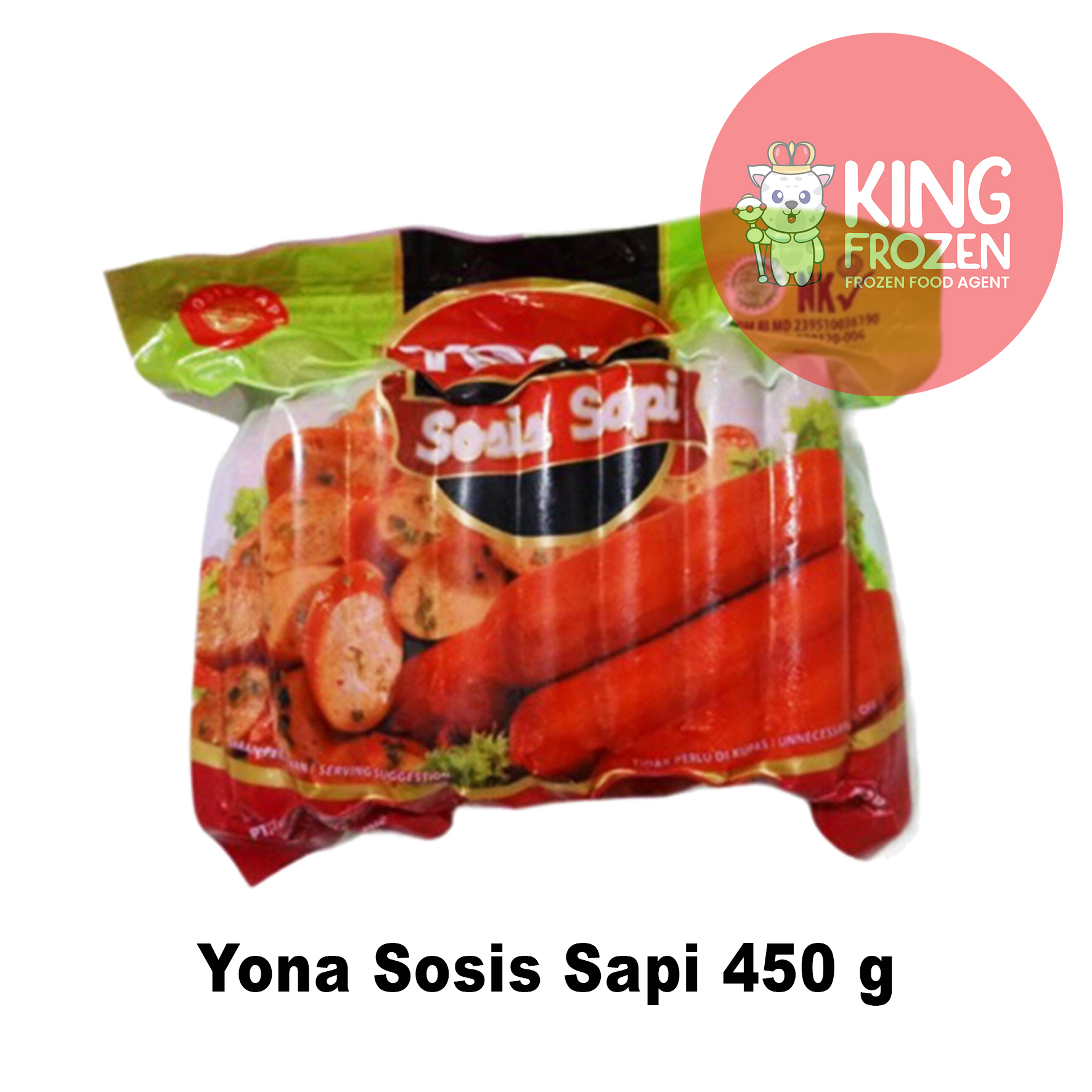 

Yona Sosis Sapi 450 gram