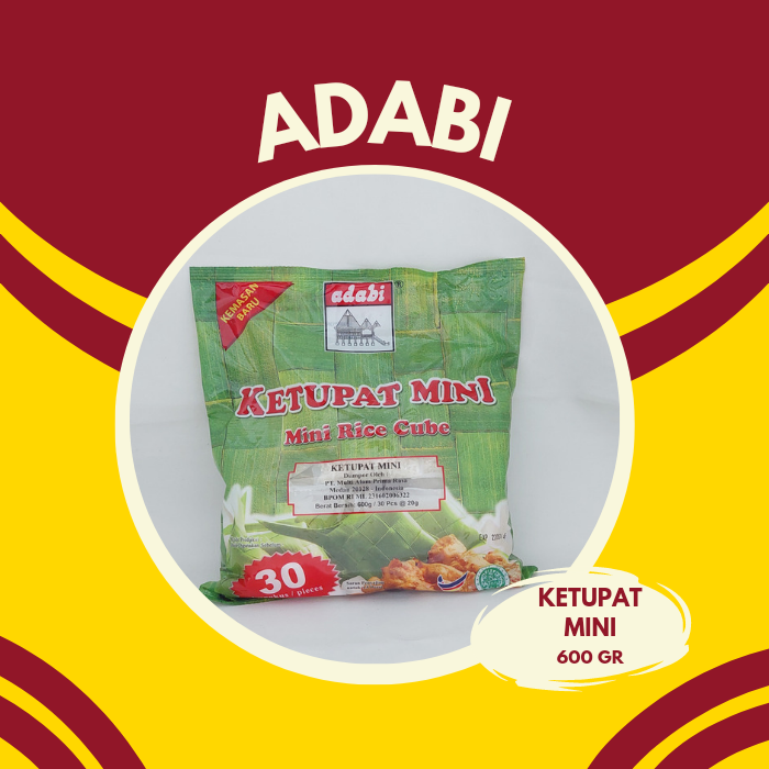 

ADABI Ketupat Mini isi 30