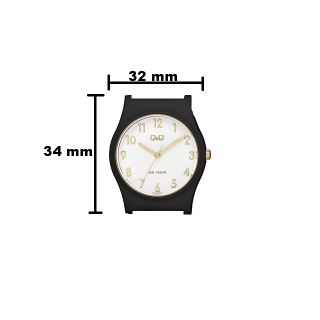 MODEL TERBARU Jam Tangan Remaja &amp; Anak Wanita Casual Rubber Motif Analog Original Q&amp;Q QNQ QQ V27A Series