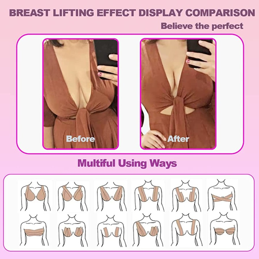 Bra Tape Boob Tape Body Tape Invisible Push Up Bra Breast Lift Selotip