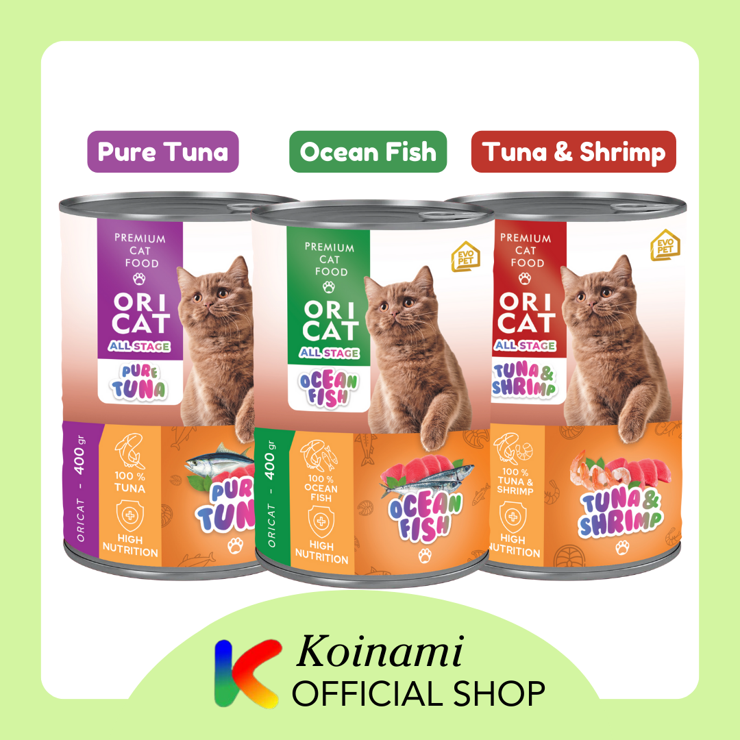 Ori Cat Kaleng All Stage Kitten &amp; Adult 400gr Makanan Basah / Ori Cat Wetfood