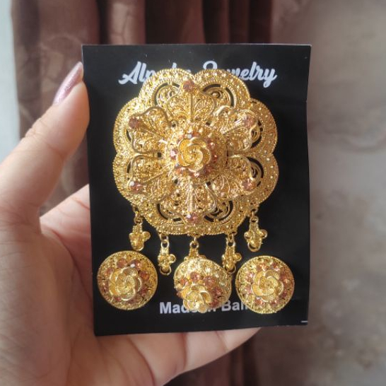 Set Bros Mawar / Set Bros Alpaka Bali / Bros Kebaya / Bros  Kebaya Permata / Bros Kebaya