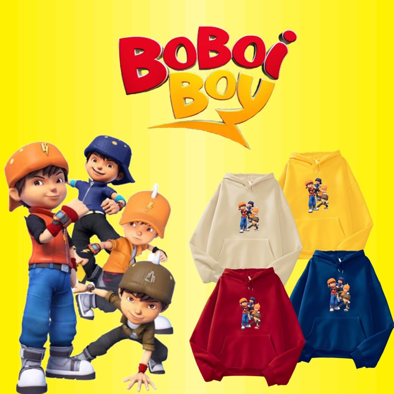 Sweater anak laki laki BOBOIBOY hoodie anak boboboy