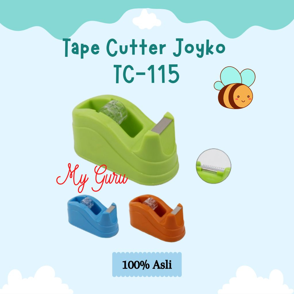 

[PCS] TAPE DISPENSER / TAPE CUTTER / PEMOTONG PITA PEREKAT JOYKO TC-115