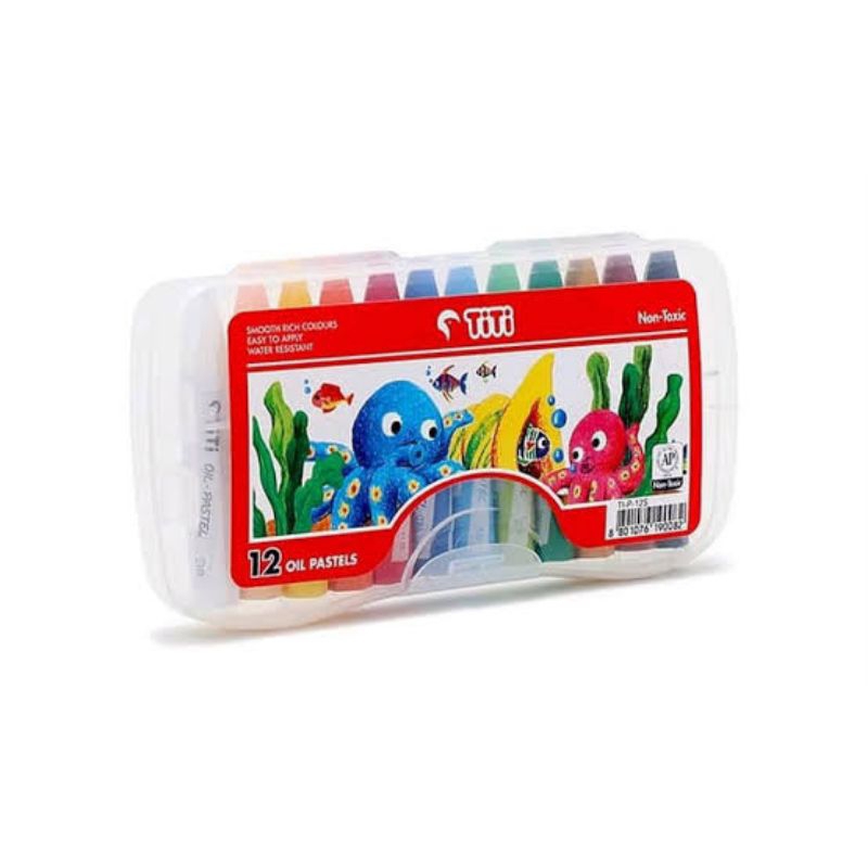 

TITI Oil Pastel Krayon Crayon Titi 12 Warna