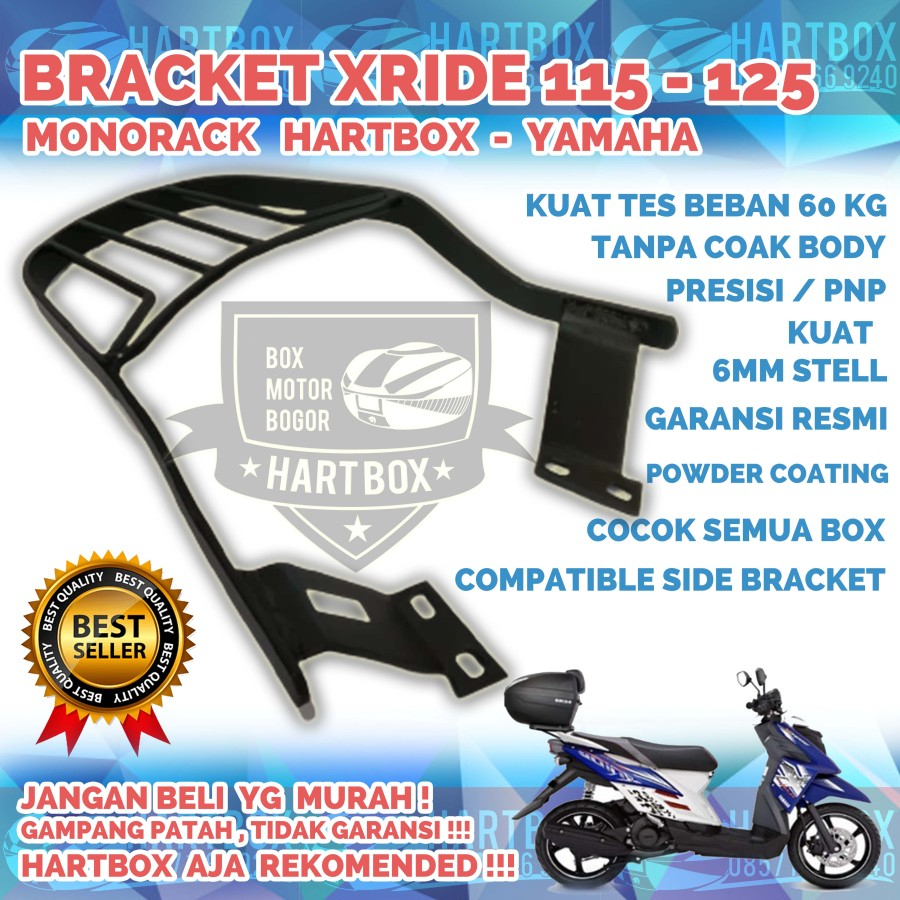 cket Breket Behel ket box motor XRIDE X-RIDE 115 125