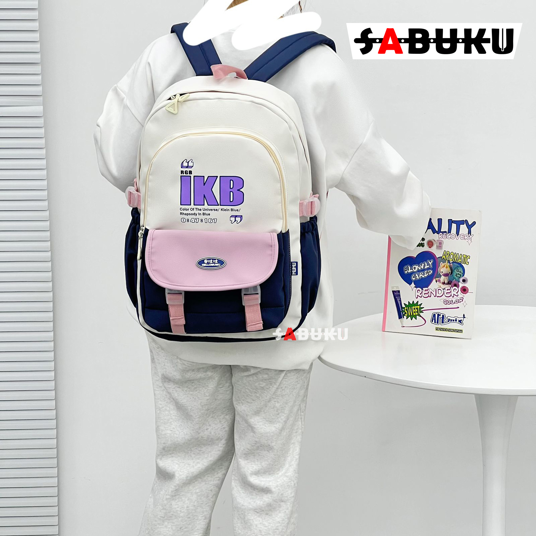 [SK]Tas Ransel Anak Sekolah Unisex Tas Punggung Terbaru Tas Backpack Kekinian - 300