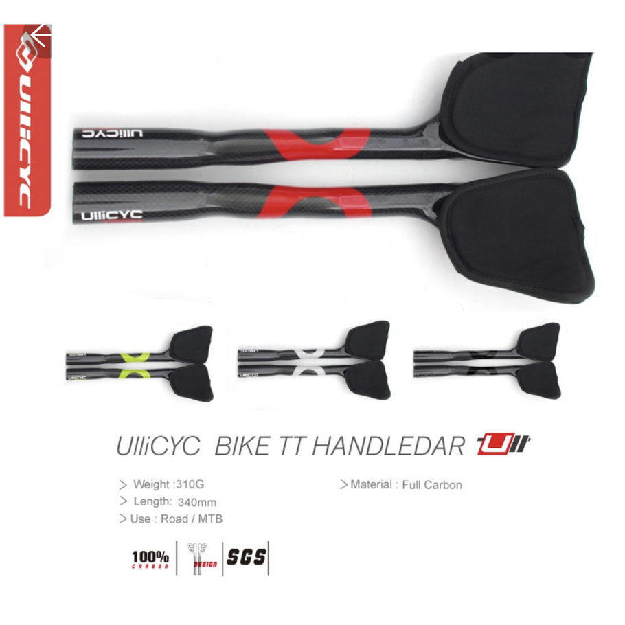 TT Bar Handlebar Carbon Ullicyc Arm Rest Bar Aero Roadbike Original
